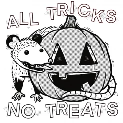 Wicked Clothes New 'All Tricks, No Treats' Shirt