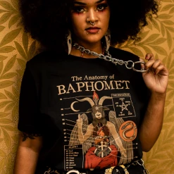Wicked Clothes Sales Store 34 Wicked Clothes 'Anatomy Of Baphomet' Shirt