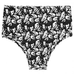 Wicked Clothes Sales Store 38 Wicked Clothes 'Animal Bones' High-Waisted Underwear New