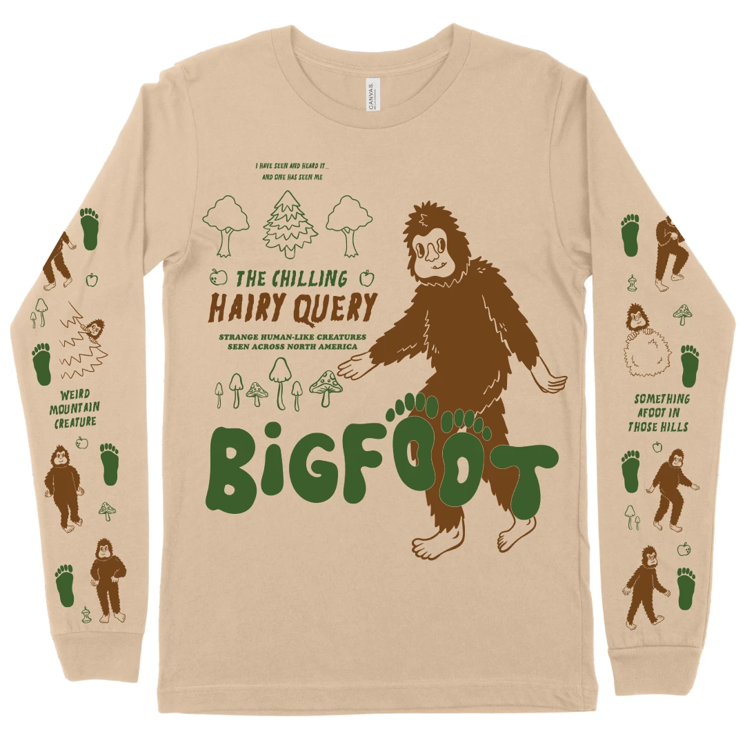 Wicked Clothes New 'Bigfoot' Long Sleeve Shirt 3 Wicked Clothes New 'Bigfoot' Long Sleeve Shirt