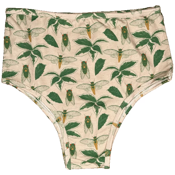 Wicked Clothes Cicada High-Waisted Underwear 3 Wicked Clothes Cicada High-Waisted Underwear