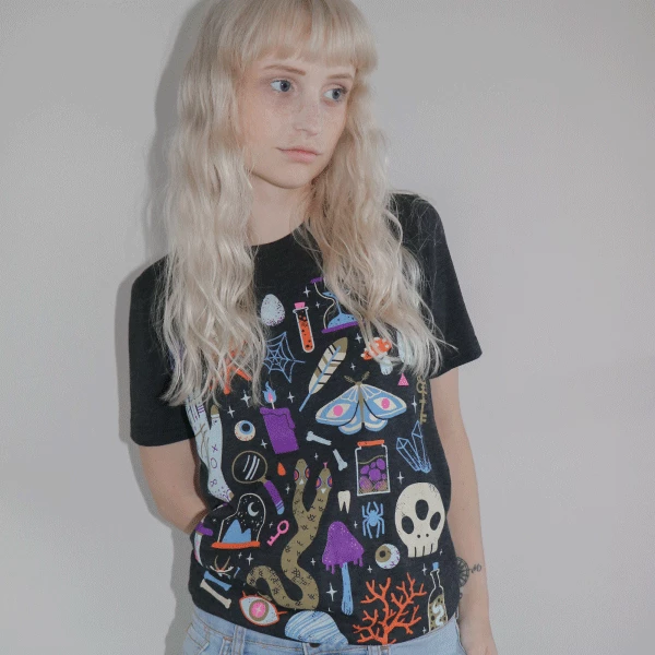 Wicked Clothes 'Curiosities' Shirt BESTSELLERS 4 Wicked Clothes 'Curiosities' Shirt BESTSELLERS