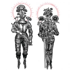 Wicked Clothes 'Growing Together' Shirt Plants