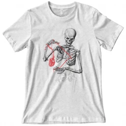 Wicked Clothes Bones Heartstrings Shirt