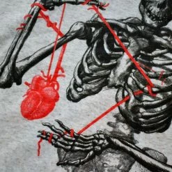 Wicked Clothes Bones Heartstrings Shirt