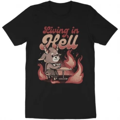 Wicked Clothes 'Living In Hell' Shirt