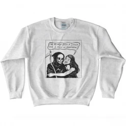 Wicked Clothes Bones 'Man In Uniform' Sweatshirt