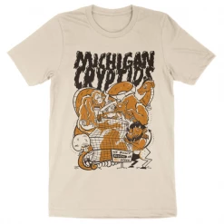 Wicked Clothes 'Michigan Cryptids' Shirt New