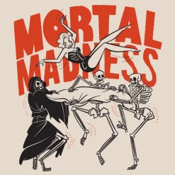 Wicked Clothes 'Mortal Madness' Shirt Bones