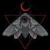 Wicked Clothes 'Occult Moth' Shirt