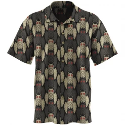 Wicked Clothes Button-Ups Mothman Button-Up Shirt