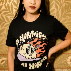 Wicked Clothes New'No Hurries, No Worries' Shirt