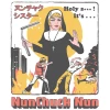 Wicked Clothes 'Nunchuck Nun' Ringer Shirt BESTSELLERS