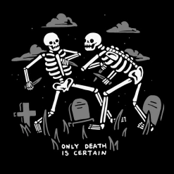 Wicked Clothes Bones Death Is Certain Shirt