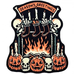 Wicked Clothes 'Season's Greetings' Rug New
