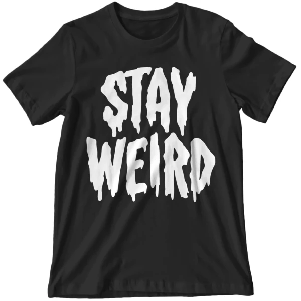 Wicked Clothes 'Stay Weird' Glow In The Dark Shirt 5 Wicked Clothes 'Stay Weird' Glow In The Dark Shirt