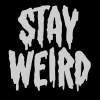 Wicked Clothes 'Stay Weird' Glow In The Dark Shirt