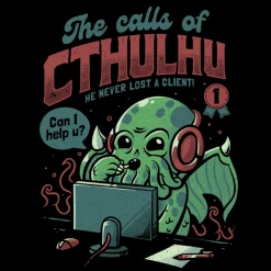 Wicked Clothes 'Calls Of Cthulhu' Shirt