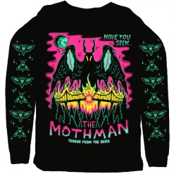 Wicked Clothes Sales Store 21 Wicked Clothes 'Mothman' Sweatshirt BESTSELLERS