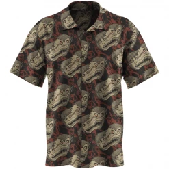 Wicked Clothes 'Werewolf' Button-Up Shirt