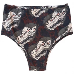 Wicked Clothes'Werewolf' High-Waisted Underwear New