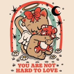 Wicked Clothes 'Not Hard To Love' Shirt New