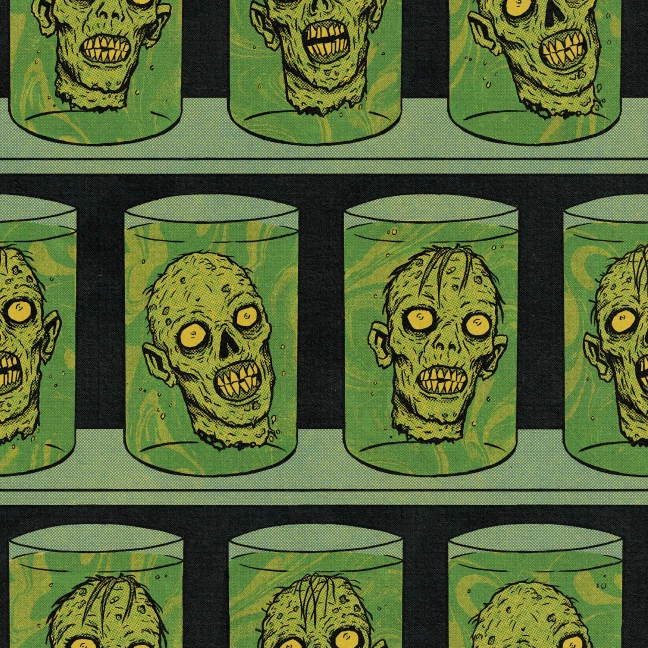 Wicked Clothes New 'Zombie Heads' High-Waisted Underwear 4 Wicked Clothes New 'Zombie Heads' High-Waisted Underwear